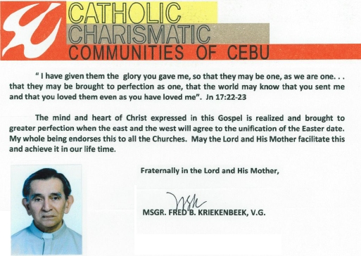 MSGR Fred B. Kriekenbeek